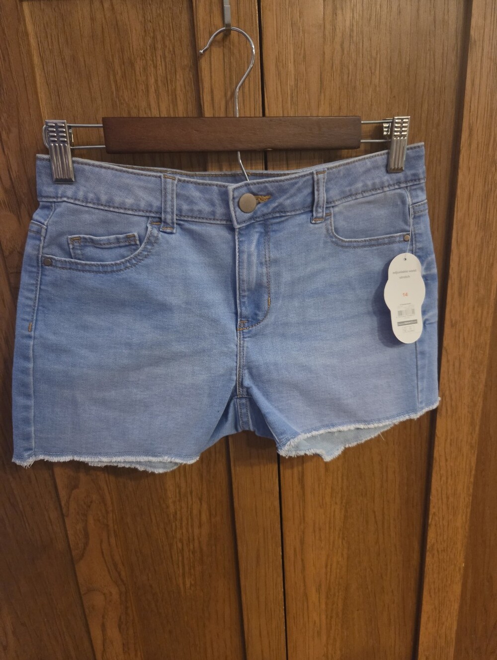 NWT- Wonder Nation Girls Size 14 Jean Shorts